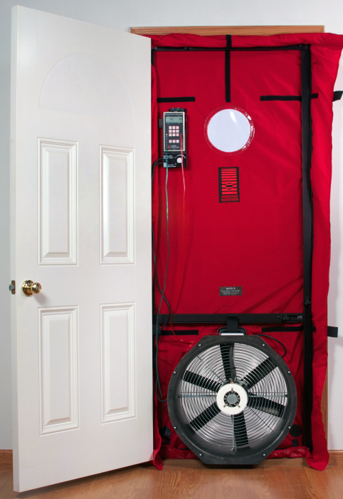 Blower Door Testing | Zander Solutions | Madison WI